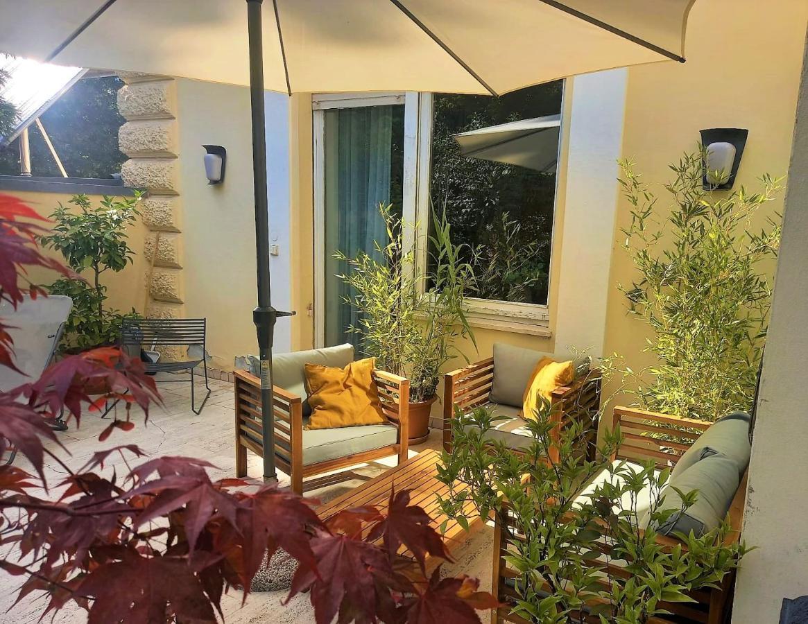 5-Zimmer-Appartement In Historischer Privatvilla, Meran Zentrum, Kostenloser Parkplatz Extérieur photo
